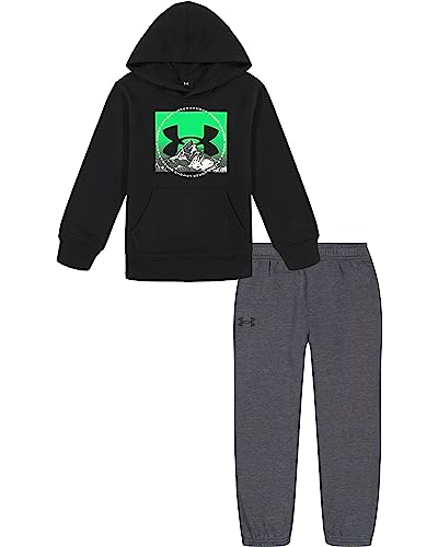 Image of Under Armour Boys' 2-Piece Hoodie Sweatshirt and Fleece Pants Set, Outdoor Collection