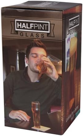 Thumbsup UK, Half Pint Glass, Clear