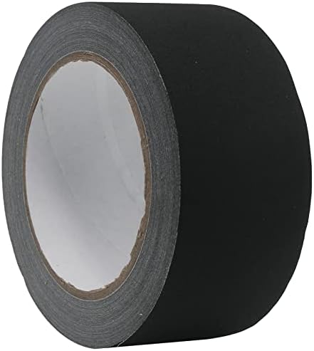 Gaffer Tape, Heavy Duty Gaffers Tape, Non-Reflective, Multipurpose. 2 Inches x 30 Yards, Black