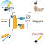 ASOCEA 20-in-1 Kit d'accessoires pour caméra d'action compatible avec Akaso Ek7000,Brave4, Brave 7,Akaso v50 Pro, Gopro Hero 13 12 11, DJI Osmo 4 3 2, Insta360 X4 X3, Apéman SJCAM ODDV et autre caméra d'action
