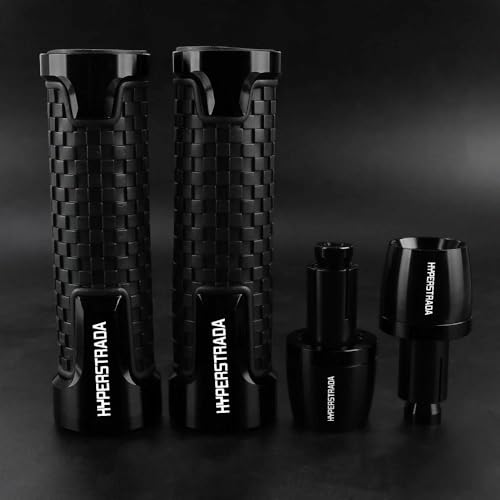 Motorrad CNC Einstellbare Bremse Kupplung Hebel Für Ducati Hypermotard 2013-2015 Griff Griffe Lenker Enden(Black2)