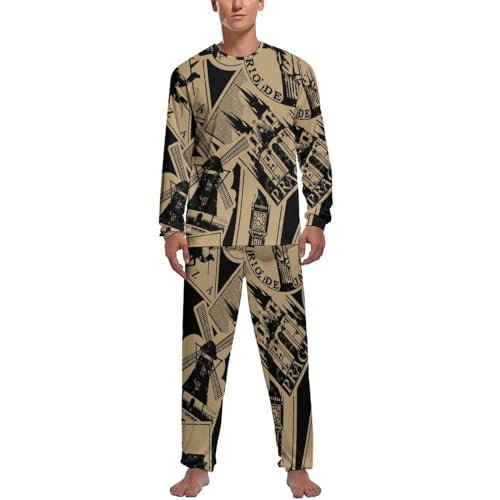 Pijama homme douillet pour des soirées cocooning en pantalon et manche longue