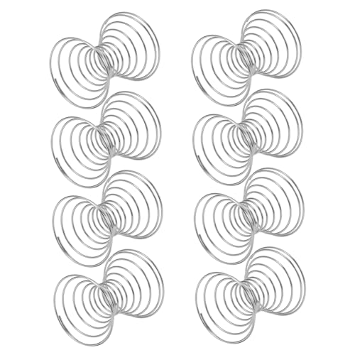 Garneck Stainless Steel Whisk Balls and Drink Mixing Balls Set 10 Pieces for Protein Powder Blender Household Cocktail Mixer Accessories