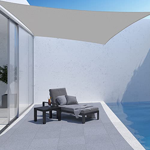 AsterOutdoor Toldo retangular para toldo de sol 3,5 cm x 33,5 cm dossel de bloco UV para pátio quint