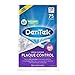 DenTek Cross Flosser Plaque Control Floss Picks, X-Shaped Floss, 75 Count, (Pack of 4)