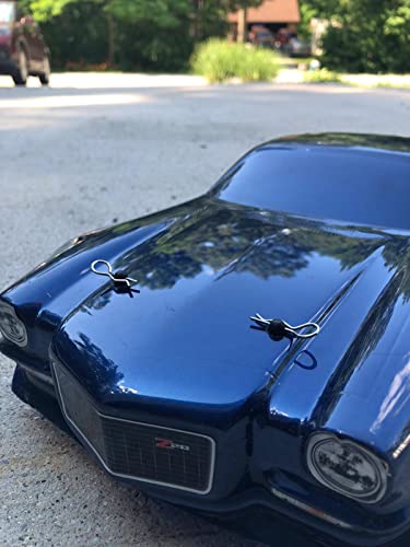 50Pcs Stainless Rc Car Body Clips R Pins Suitable For All 1/8Th 1/10Th 1/12Th Scale Traxxas Redcat Hpi Himoto Hsp Exceed Rc Car Parts Truck Buggy Shell Replacement #TOP1