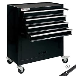 Arebos Tool cabinet cart workshop trolley on wheels porta…