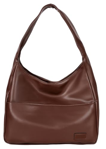 Women Tote Handbags Chic Vegan Leather Tote Bag Purse Stylish Casual Trendy Large Soft Shoulder Bag