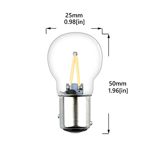 Luxvista 1157 Bay15d Lampadina DC12-18V Passeggero...