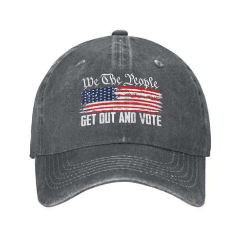 Antaa Get Out and Vote hat Midterm Election 2026 Cotton Cap Deep Heather