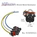 HWATPS 3134503121 Diesel Car Radiator Fan Blower Motor Resistance with Connector Plug Fits Chevrolet Cruze 2.0L Aveo T300