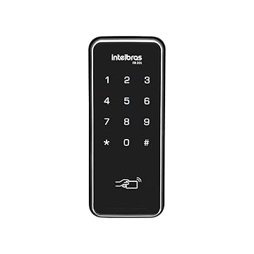 Fechadura Digital de Sobrepor Touch Screen FR 201 Intelbras