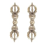 Durlo Buddhismus-Zubehör – Vajra-Symbol für buddhistische Meditation, für Zuhause, Büro, Tischplatte, DIY-Schlüsselanhänger, Auto-Dekoration