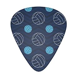 Lot de 24 médiators imprimés pour guitare acoustique, électrique, basse (0,46/0,71/0,96 mm) Bleu - Les Beatles, Paul McCartney, John Lennon, RIngo Starr, George Harrison