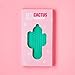 3INA Cactus Cleanser - Makeup Brush Cleaner Pad - Easy Brush Wash - Flexible Silicone Make Up Remover Mat with Ridges to Strip Away Residue - 1 pc