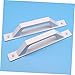 QUMIIRITY 2pcs Practical Grab Handles of Industrial Style Door Handles for Barn Cabinet and Closet Doors Alloy