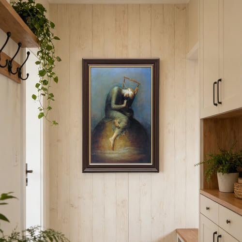 Toile Watts Hope cadre suspendre pour decorer petit mur nu