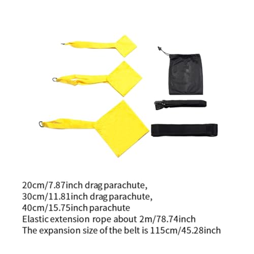 Paracaídas de Resistencia para Natación con Cinturón Ajustable miniatura 4