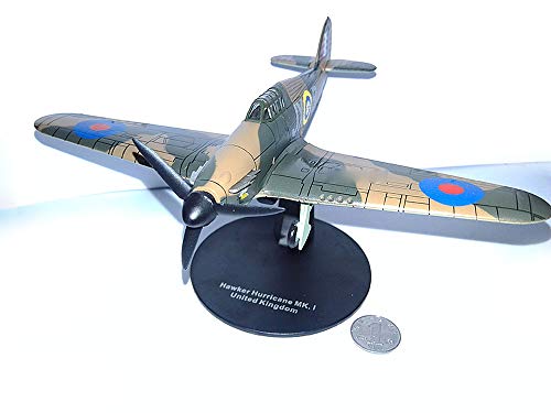 Hawker Hurricane MK.I Royaume-Uni 1/72 avion miniature d'exception en métal moulé sous pression