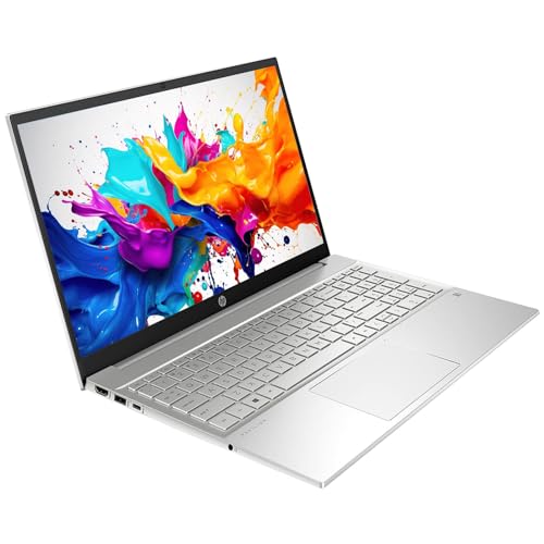 Image of HP Pavilion 15 15.6 inch FHD Business Laptop Computer for Work, 12th Gen Intel Core i7-1255U, 16GB DDR4 RAM 512GB PCIE SSD, Intel Iris Xe Graphics, Wi-Fi6, Backlit Keyboard, Numeric Keypad, Windows 11 Pro