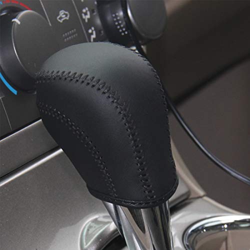 Ji Loncky Gear Shift Knob Cover For Toyota Corolla 2009-2013/ Highlander 2008-2013/ Camry 2007-2010 2011/Rav4 2006-2011/ Sienna 2011-2016/ Venza 2009-2015/ Avalon 2007-2012/ Matrix / Tacoma Automatic #TOP1