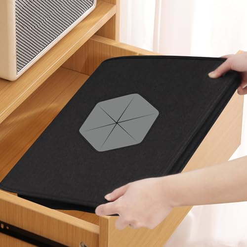 Marsred 100L 600D Verstärkte Pfandflaschen Sammelbehälter mit Zwei 230D verdicker Innenbeutel, Pfandbehälter mit Deckel，Leergut Sammelbehälter