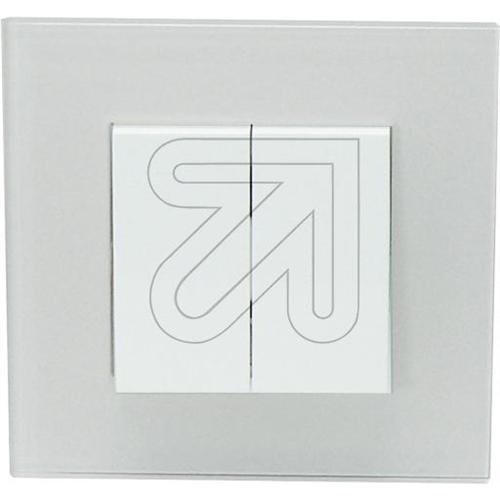 Preisvergleich Produktbild KLEIN 55 Glasrahmen 1-fach K552511 / 99 reinweiß 5