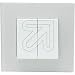 Produktbild KLEIN 55 Glasrahmen 1-fach K552511/99 reinweiß 5