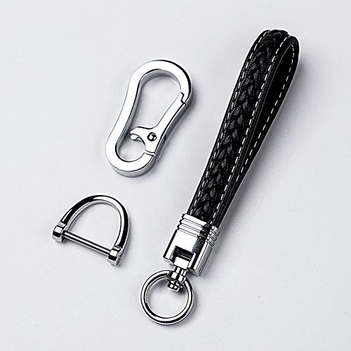 Aihok Car Keychain Leather Key Chain Lanyard For Jeep Bmw Porsche Honda Vw Toyota Mercedes Benz Cadillac Dodge Ford Subaru Lexus Audi Land Rover, Car Key Accessories For Men And Women-Purple #TOP2