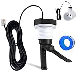 Ebusin GLX-FLO-RP Flow Switch Assembly Compatible with Hayward Goldline Aquarite Salt System, Flow Sensor Assembly for Aqua Rite Salt Cell and Chlorine Generator, with Tee and 15-Feet Cable