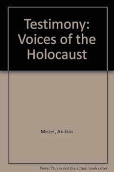 Paperback Testimony: Voices of the Holocaust Book