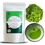 Otsuka Green Tea Co - Ceremonial A Grade Matcha Powder - Authentic Japanese Origin From Shizuoka Japan - First Harvest A Grade Matcha Powder (Large - 100g)