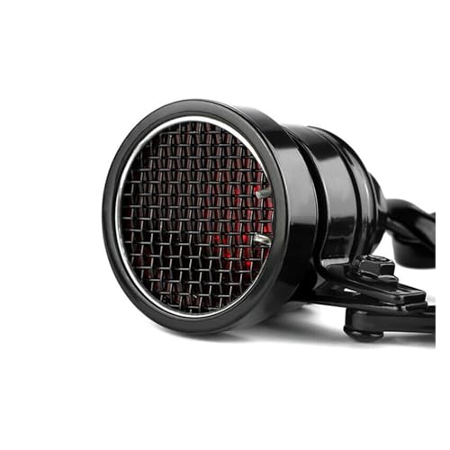 Feu arrière LED moto noir avec support de plaque et clignotant - 5