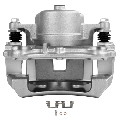 Image of SCITOO Front Left Brake Caliper With Bracket 18B4906 Compatible For Chevrolet For Cobalt 2005-2008,For HHR 2008-2010,For Pontiac For G5 2007-2009,For Pursuit 2006,For Saturn For Ion 2004-2007