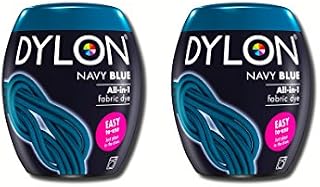 Dylon New 350g Navy Blue Machine Dye Pod 2 Pack