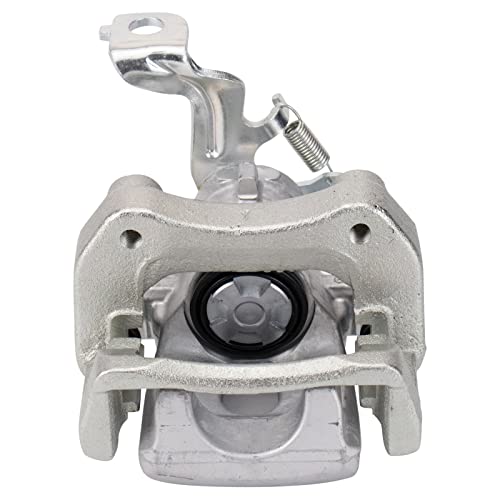 Image of TRQ Rear Right Brake Caliper w /Bracket Passenger Side