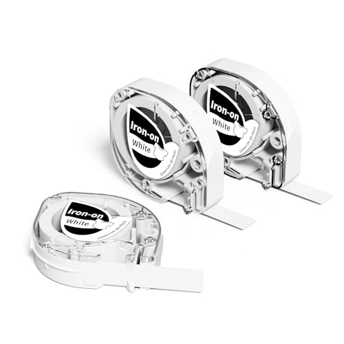 �z�n�p���x�� Phomemo/Memoking P12/P12Pro�ƌ݊������� �M�]�� ���� �z�n�p�e�[�v �z���C�g�ɍ����� 12mm�� ��4m 3�Z�b�g P12��p���x�� �ڒ��܂Ȃ� �A�C�����g�p�K�v���� ����\