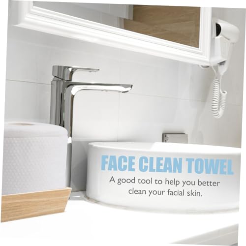 DOITOOL Toalha De Limpeza De Algodão 2 Peças Toalha De Limpeza Profunda Toalha Limpa De Rosto Tecido
