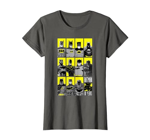 Batman 80 Years Batmen T-Shirt, Women, Asphalt Grey, X-Large