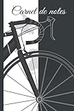  Carnet de notes vélo: Cahier de cyclisme à larges lignes, cahier de papier ligné pour l\'école, les étudiants, cadeau pour enfants, garçons, filles, adolescents, cahier de cyclisme, amateur de cyclisme