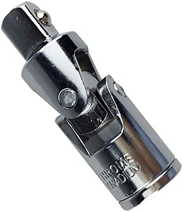 Adaptador de junta de trinquete zócalo, herramienta manual de manga universal, 12" 0.492 in