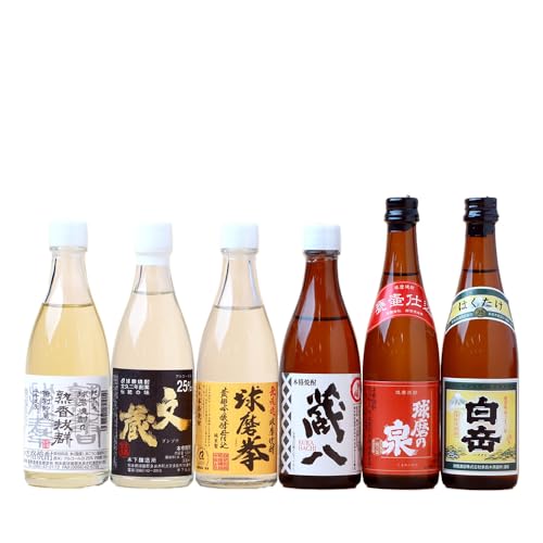 多良木の米焼酎 飲み比べ お試しセット ミニボトル・6銘柄