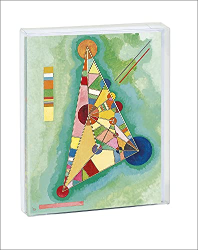 teNeues - Notecard Set: Variegation in the Triangle by Wassily Kandinsky, Blank Inside, 10 Full Color Notecards with 10 Classic White Envelopes, Clear Box, Gold Foil Accents: 10-Full Color, Standard Size Illustrated Notecards with Envelopes image 5