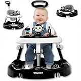 Twinky Lauflernhilfe mit Spielset und Bodenmatte | Robuste Laufhilfe mit 4 verstellbaren Positionen...