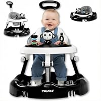 PIMPIMSKY Trotteur bébé 3 en 1, Jouet de marcheur musical vitesse réglable pour bébé plus de 9 PIMPIMSKY Trotteur bébé 3 en 1, Jouet de marcheur musical vitesse réglable pour bébé plus de 9