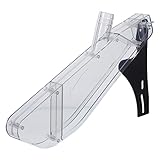 carter de lame pour scie circulaire makita 5903r Protecteur de couvercle de scie à table : découpe d'une fente de distribution de matériau devant la lame de scie, et le support en fer est fixé du bas de la table vers le haut.
