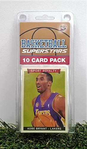 Kobe Bryant- (10) Card Pack NBA Basketball Superstar Kobe Bryant Starter Kit all Different cards. Comes in Custom Souvenir Case! Perfect for the Bryant Super Fan! by 3bros