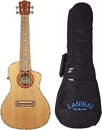 Lanikai CDST-CEC 4-String Ukulele, Chrome cover