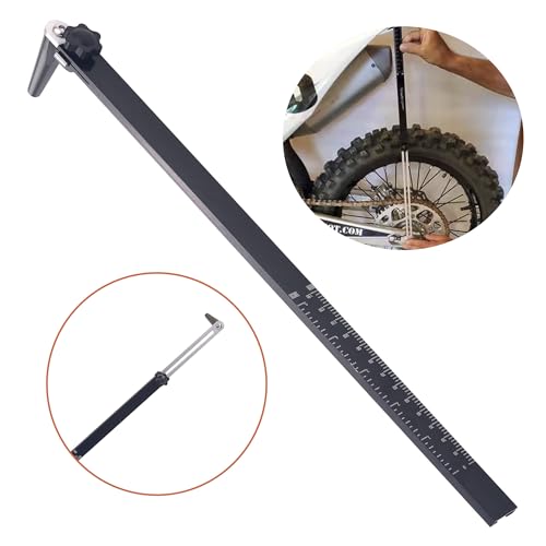 Image of Sliding Sag Scale for Dirt Bike Motorcycles,Dirt Bike Rear Shock Sag Tool Aluminum Suspension Sag Setting Tool