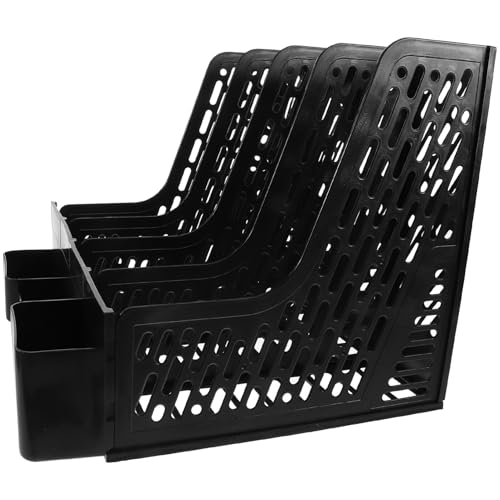 Artibetter Desktop File Organizer File Racks for Desktop Stand Book Storage Rack Organize Your Desk